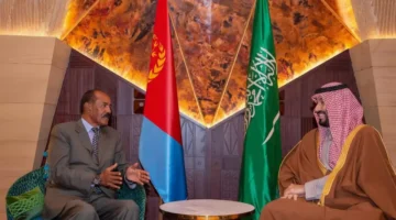 مباحثات سرية.. ولي العهد السعودي يلتقي رئيس إريتريا حول البحر الأحمر